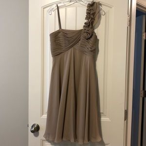 Allure bridal bridesmaids size 8 color mocha